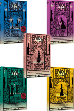 ENOLA HOLMES - pakiet 5 książek