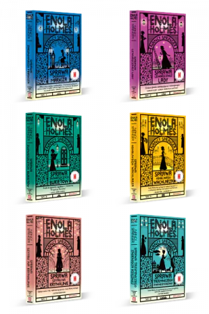 ENOLA HOLMES - pakiet 6 książek