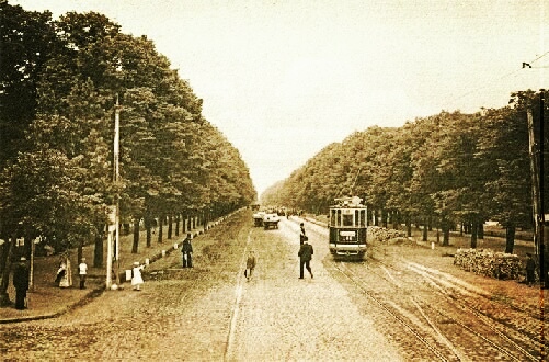 Wielka Aleja, ok. 1900